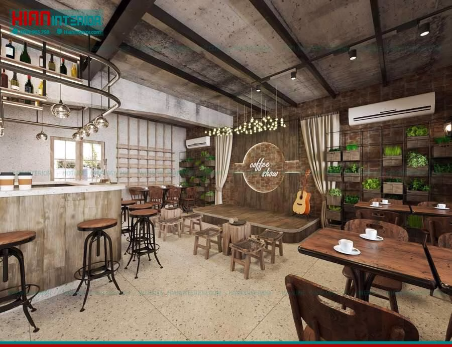 Quán Cafe Vintage Cổ Điển