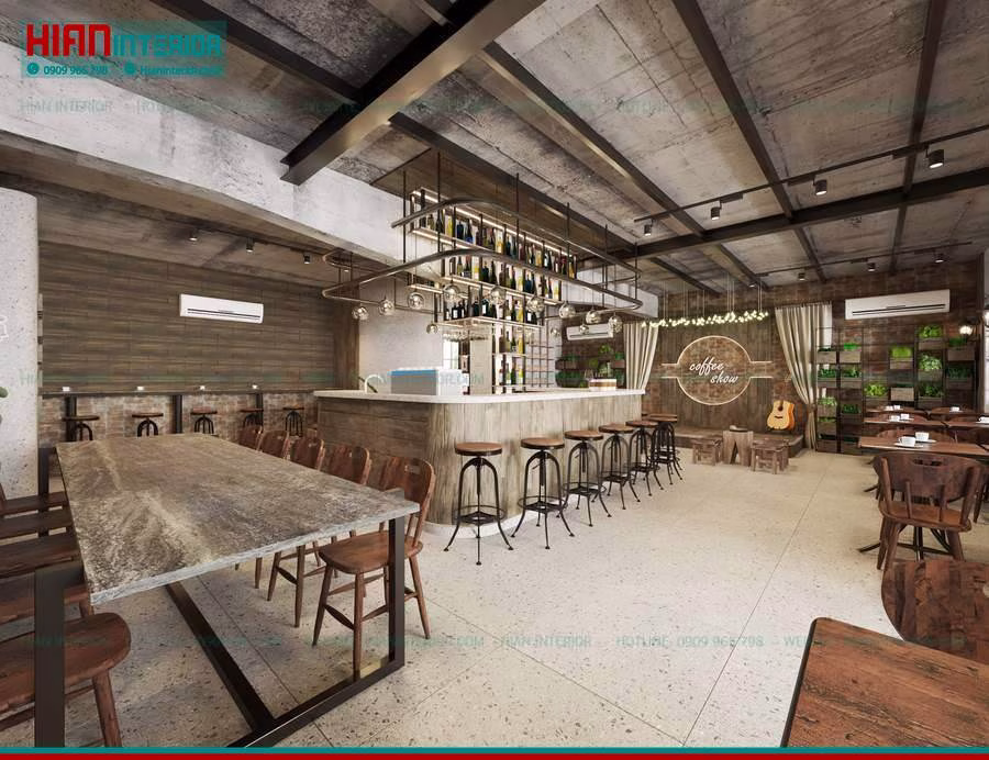 Quán Cafe Vintage Cổ Điển