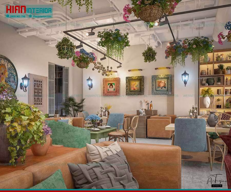 Quán Cafe Vintage Nhỏ Đẹp