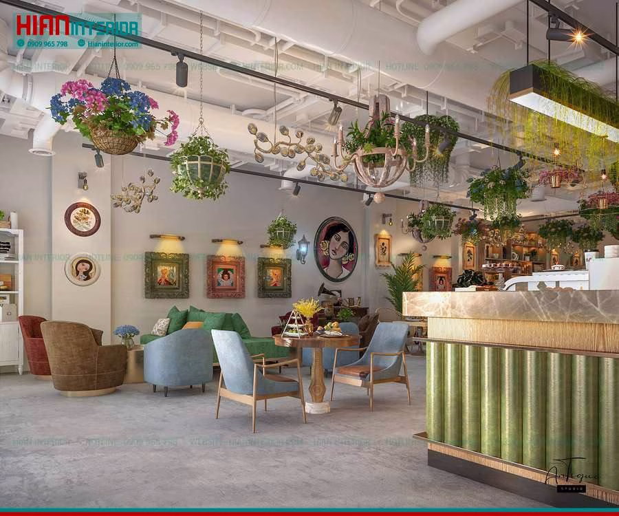 Quán Cafe Vintage Nhỏ Đẹp