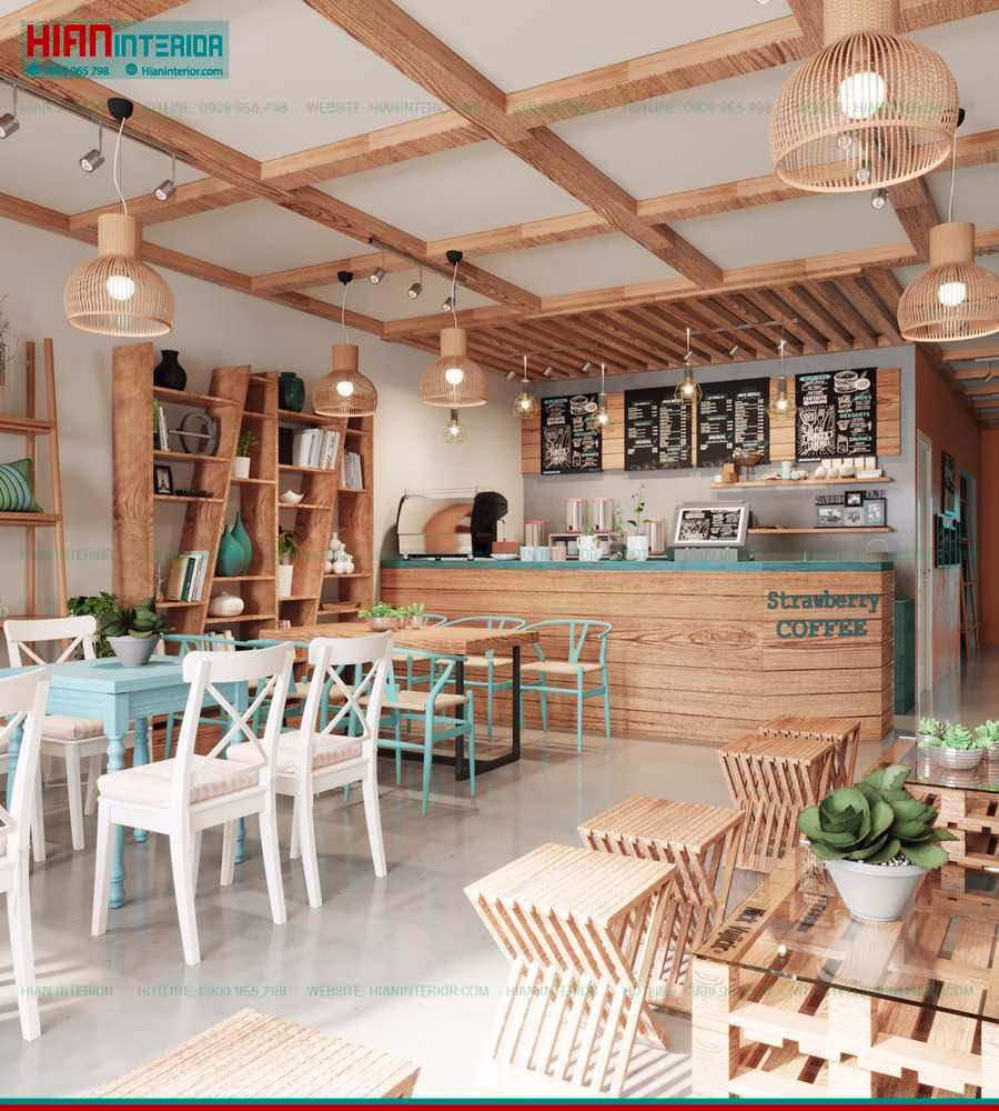 Quán Cafe Vintage Giá Rẻ