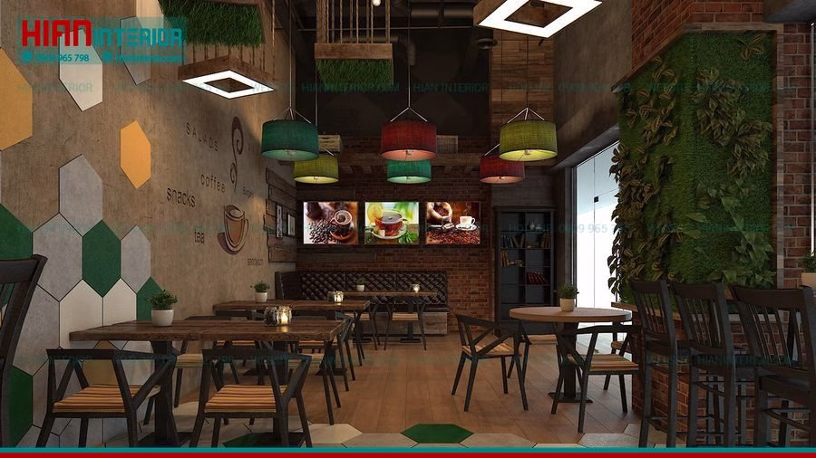 Quán Cafe Vintage Sang Trọng