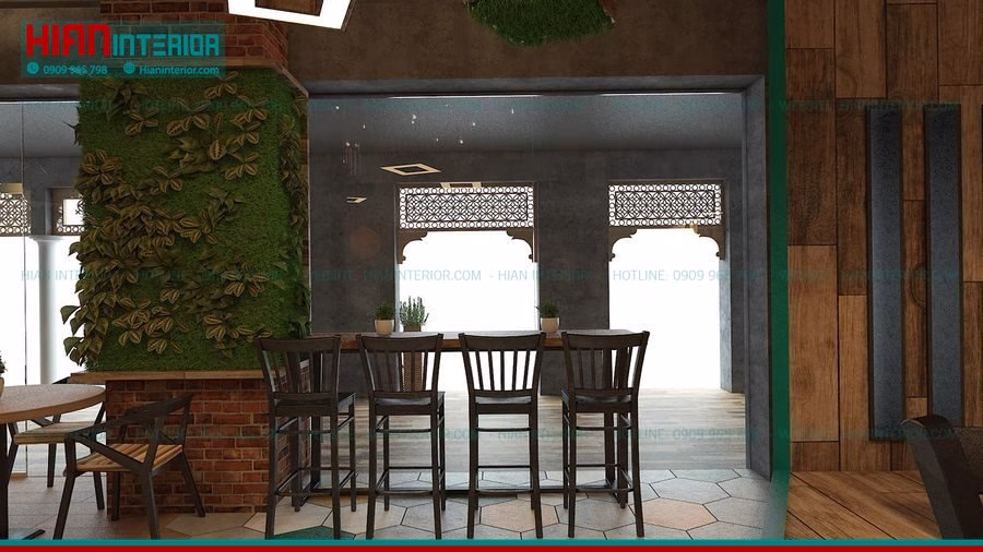 Quán Cafe Vintage Sang Trọng