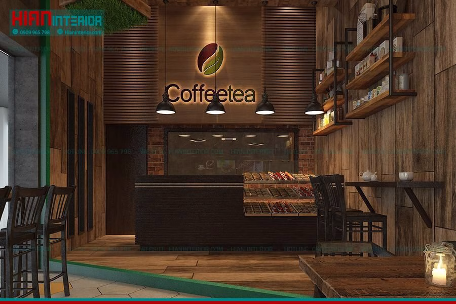 Quán Cafe Vintage Sang Trọng
