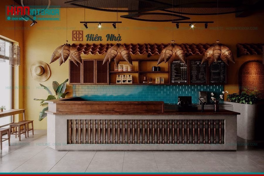 Quán Cafe Vintage 50M2