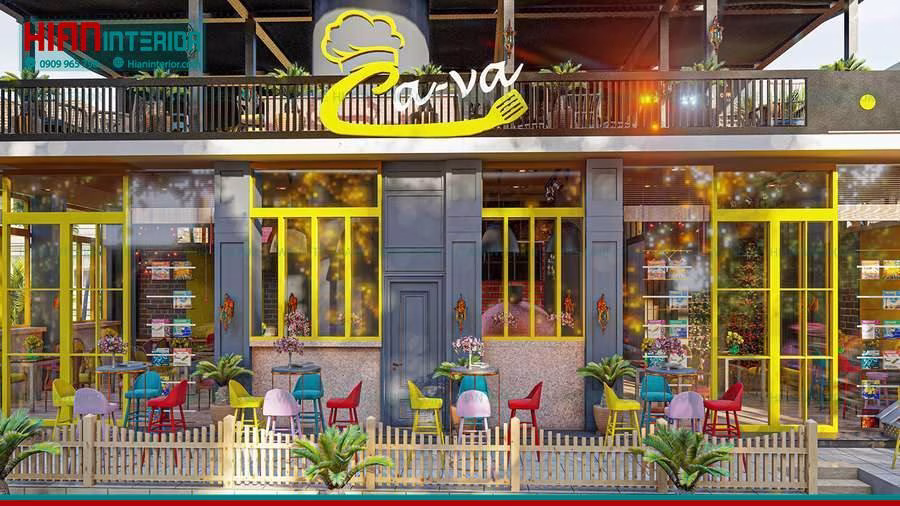 Quán Cafe Vintage Mặt Tiền