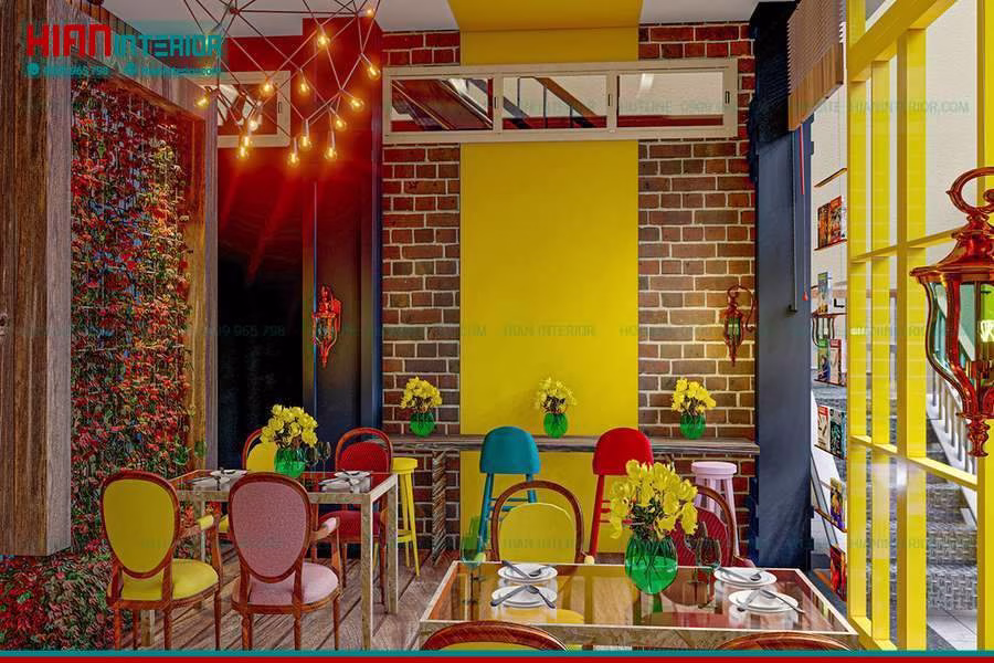 Quán Cafe Vintage Mặt Tiền