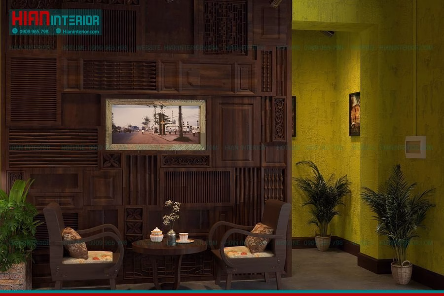 Quán Cafe Vintage Ít Vốn