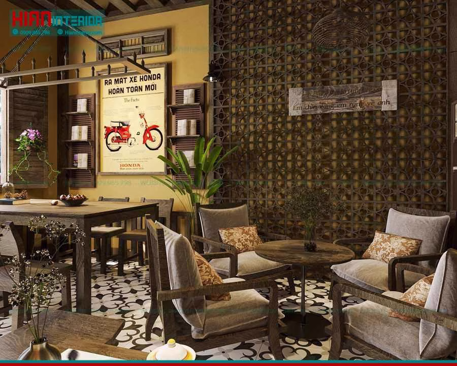 Quán Cafe Vintage Hot Trend 2025