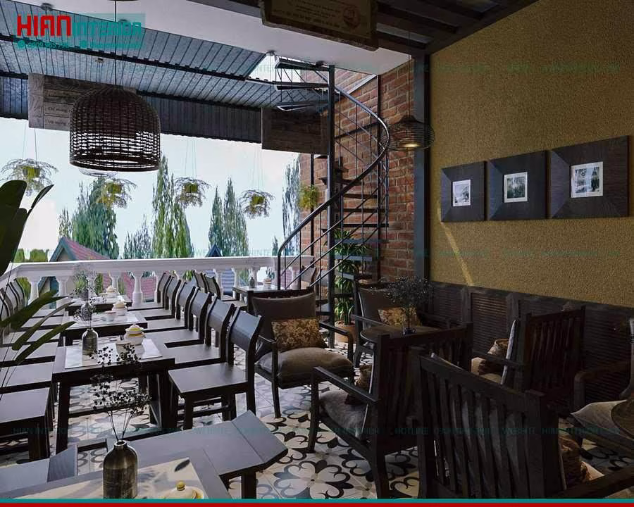 Quán Cafe Vintage Hot Trend 2025