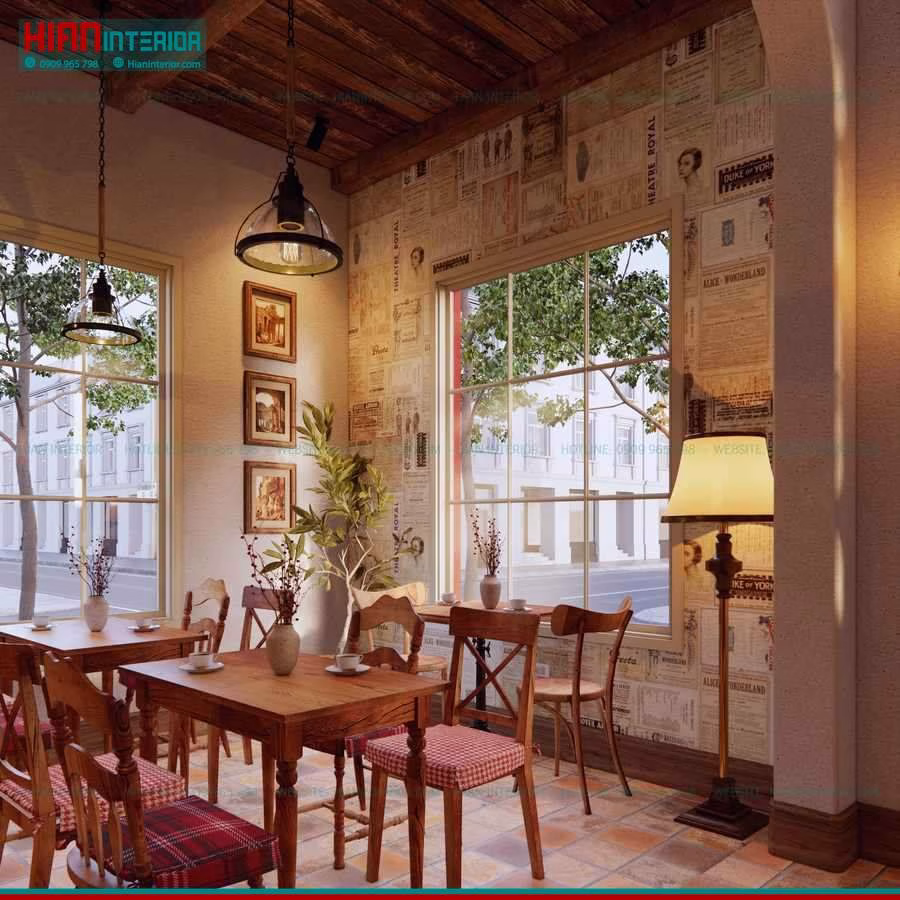 Quán Cafe Vintage Độc Đáo