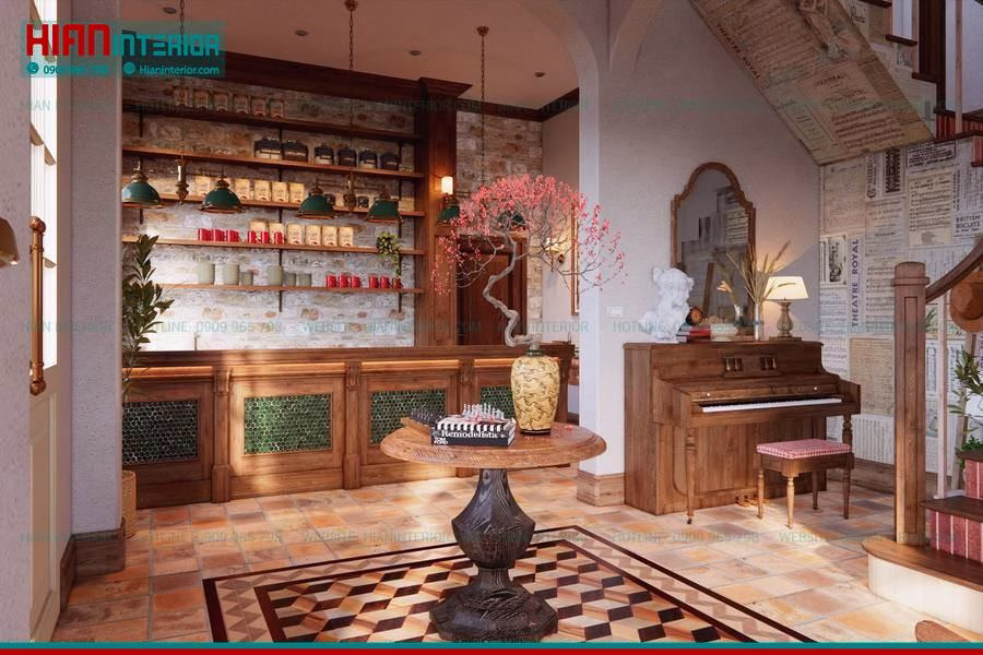 Quán Cafe Vintage Độc Đáo