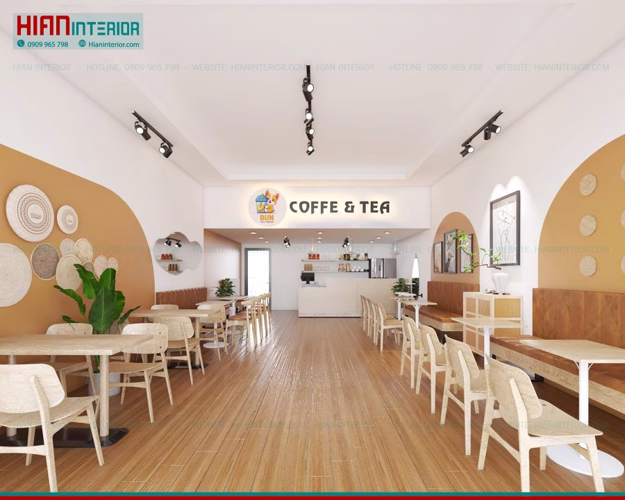 Thiết Kế Quán Trà Sữa