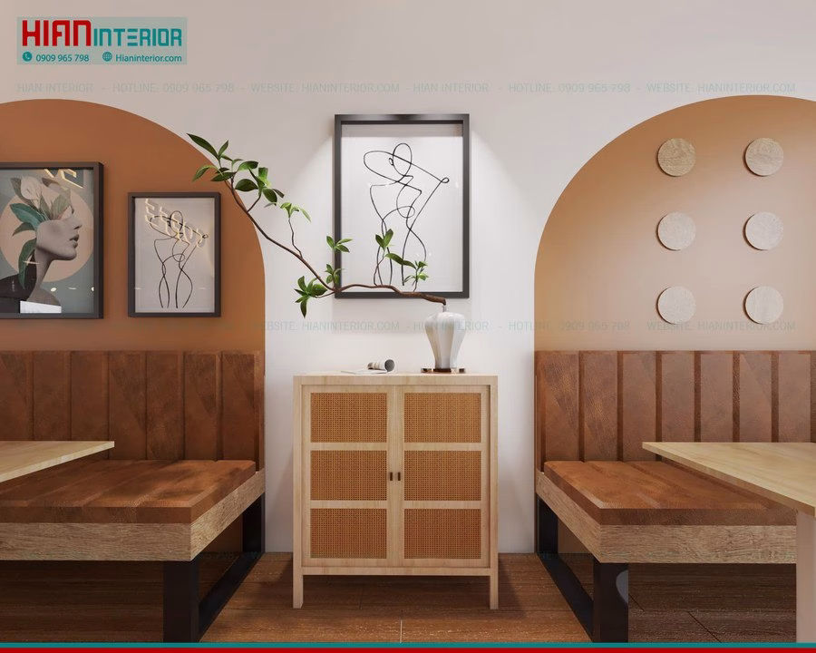 Thiết Kế Quán Trà Sữa