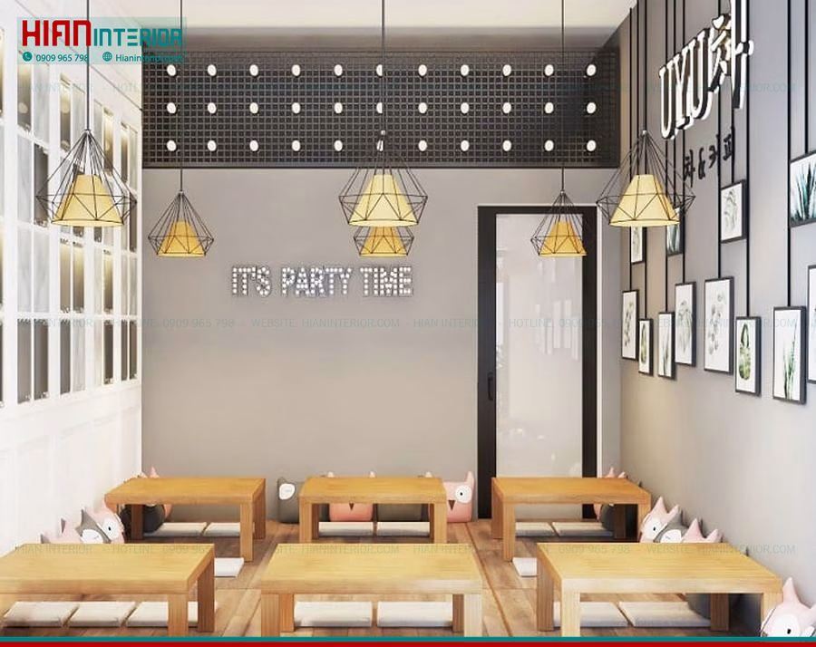 Quán Trà Sữa Hiện Đại
