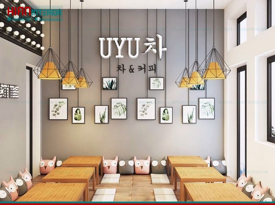 Quán Trà Sữa Hiện Đại