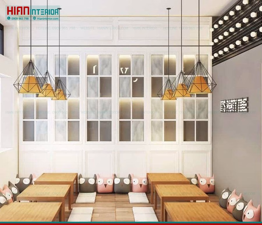 Quán Trà Sữa Hiện Đại