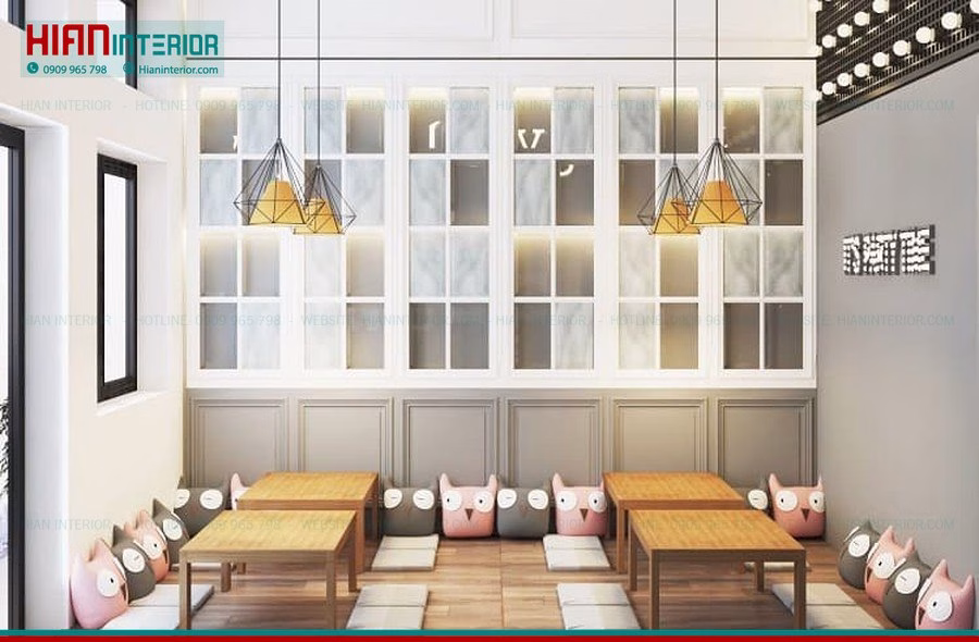 Quán Trà Sữa Hiện Đại