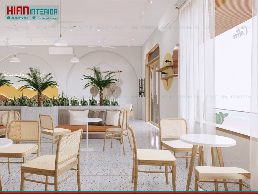 Thiết Kế Quán Trà Sữa Cao Cấp