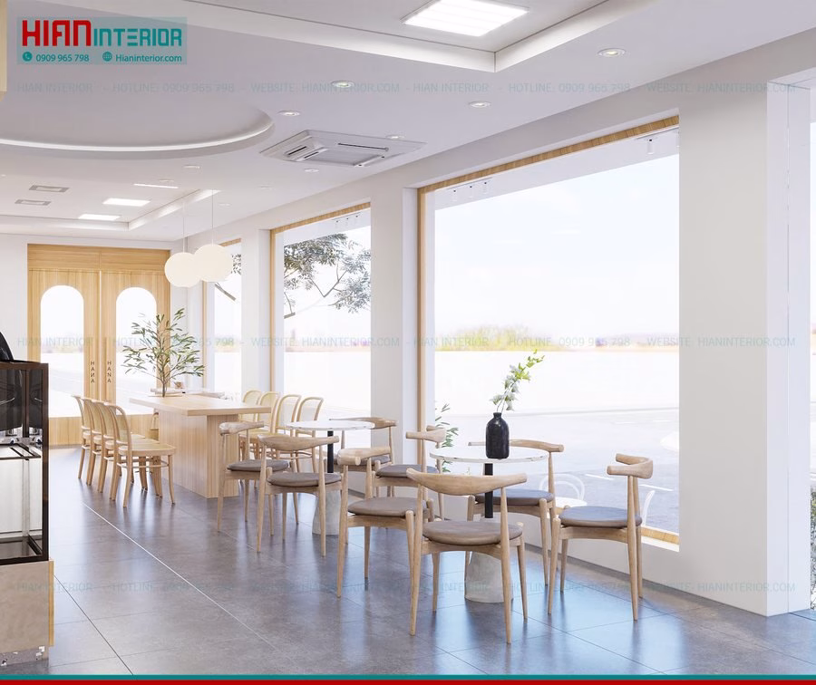 Thiết Kế Quán Trà Sữa Độc Đáo