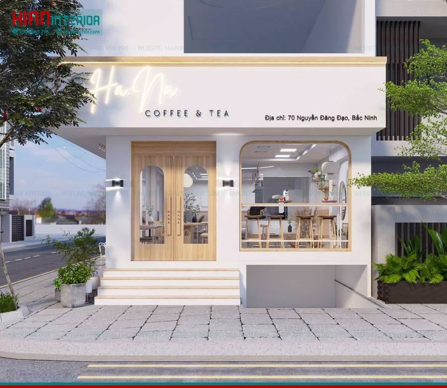 Thiết Kế Quán Trà Sữa Độc Đáo