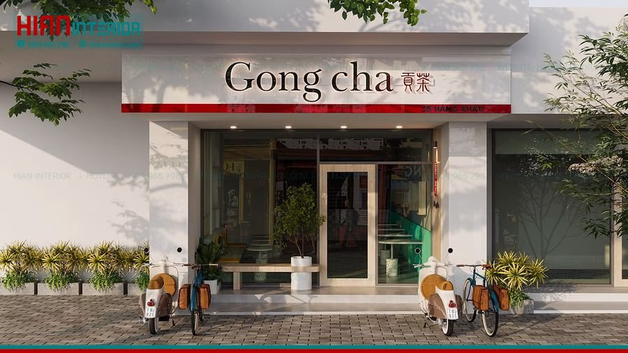 Báo Giá Quán Trà Sữa Đẹp