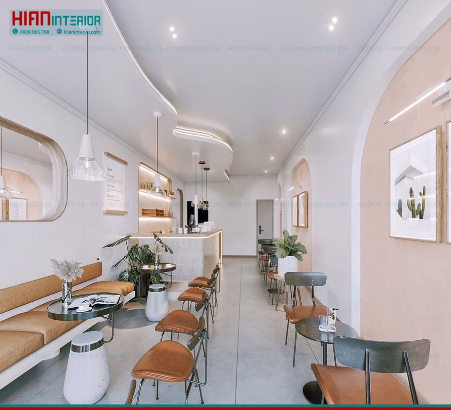 Báo Giá Quán Trà Sữa Hiện Đại
