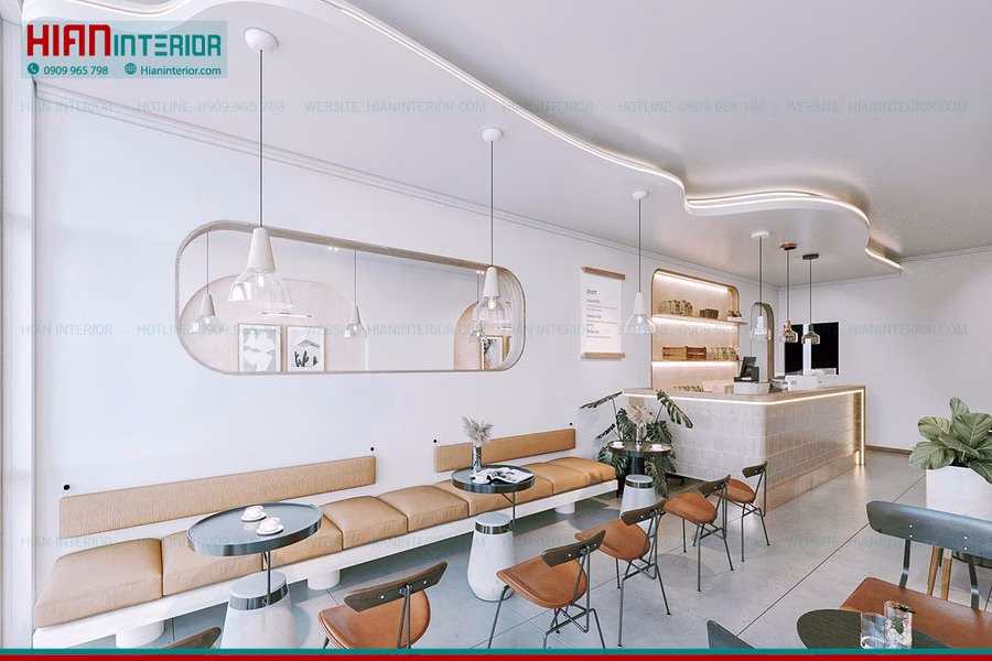 Báo Giá Quán Trà Sữa Hiện Đại