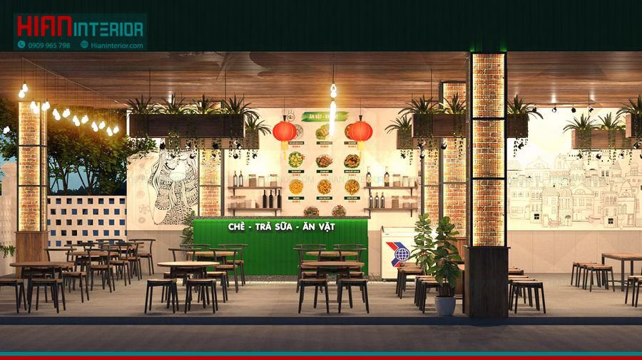 Báo Giá Quán Trà Sữa Sang Trọng