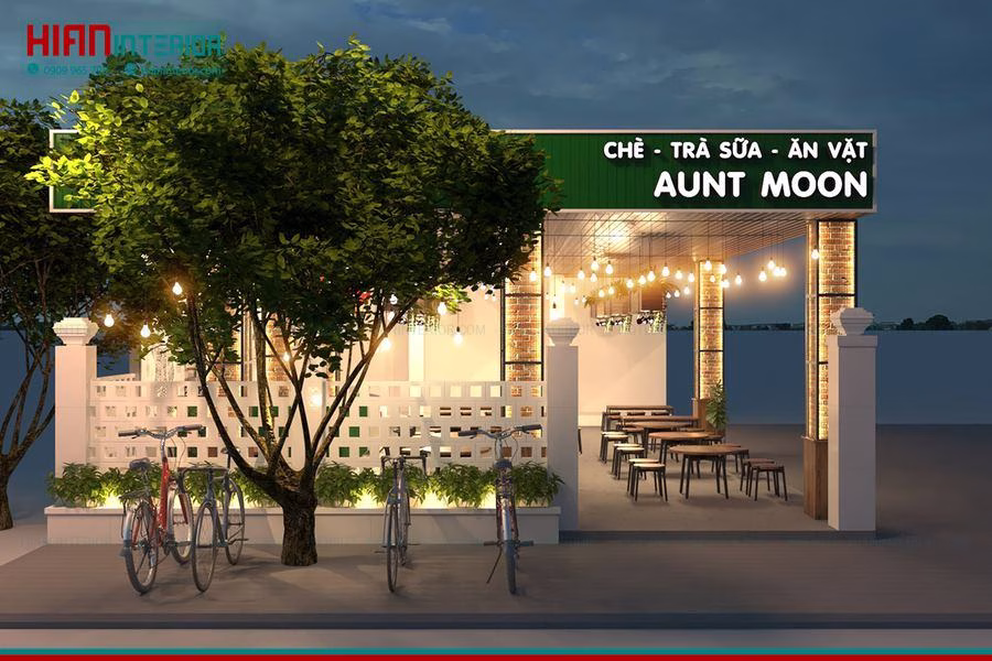 Báo Giá Quán Trà Sữa Sang Trọng