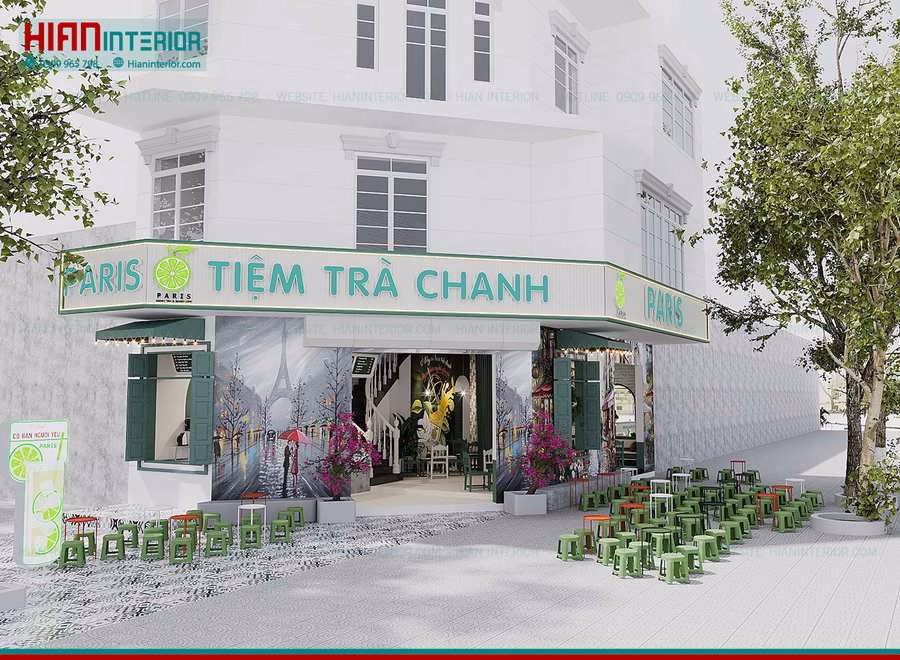 Báo Giá Quán Trà Sữa Nhỏ Đẹp