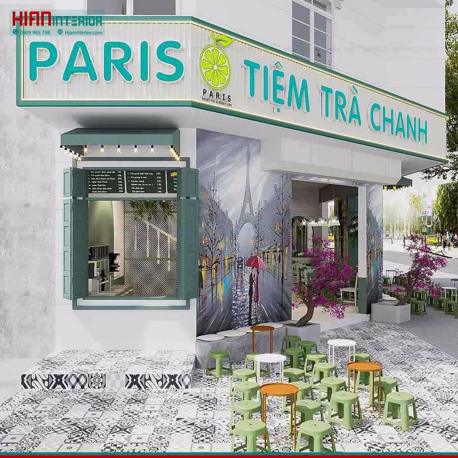 Báo Giá Quán Trà Sữa Nhỏ Đẹp
