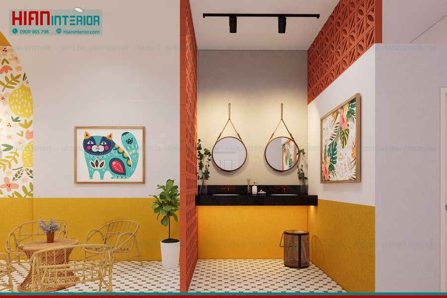 Quán Trà Sữa Phong Cách Hiện Đại