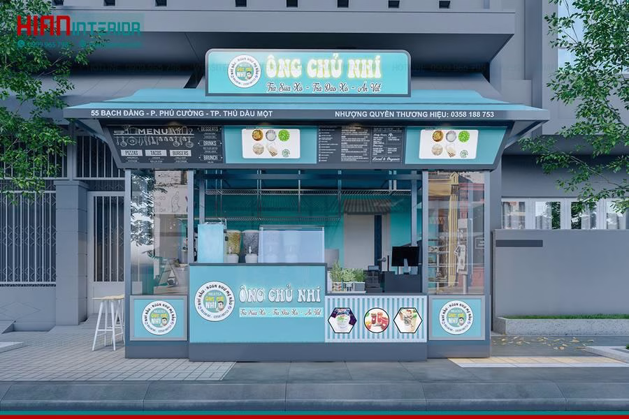 Quán Trà Sữa Phong Cách Hàn Quốc