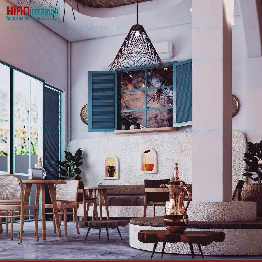 Thiết Kế Quán Trà Sữa Tropical