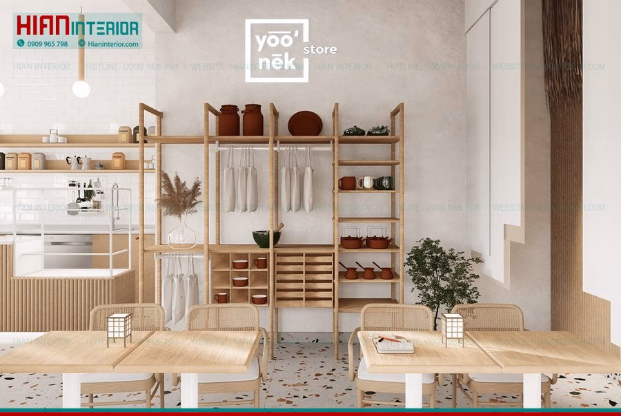 Thiết Kế Quán Trà Sữa Luxury