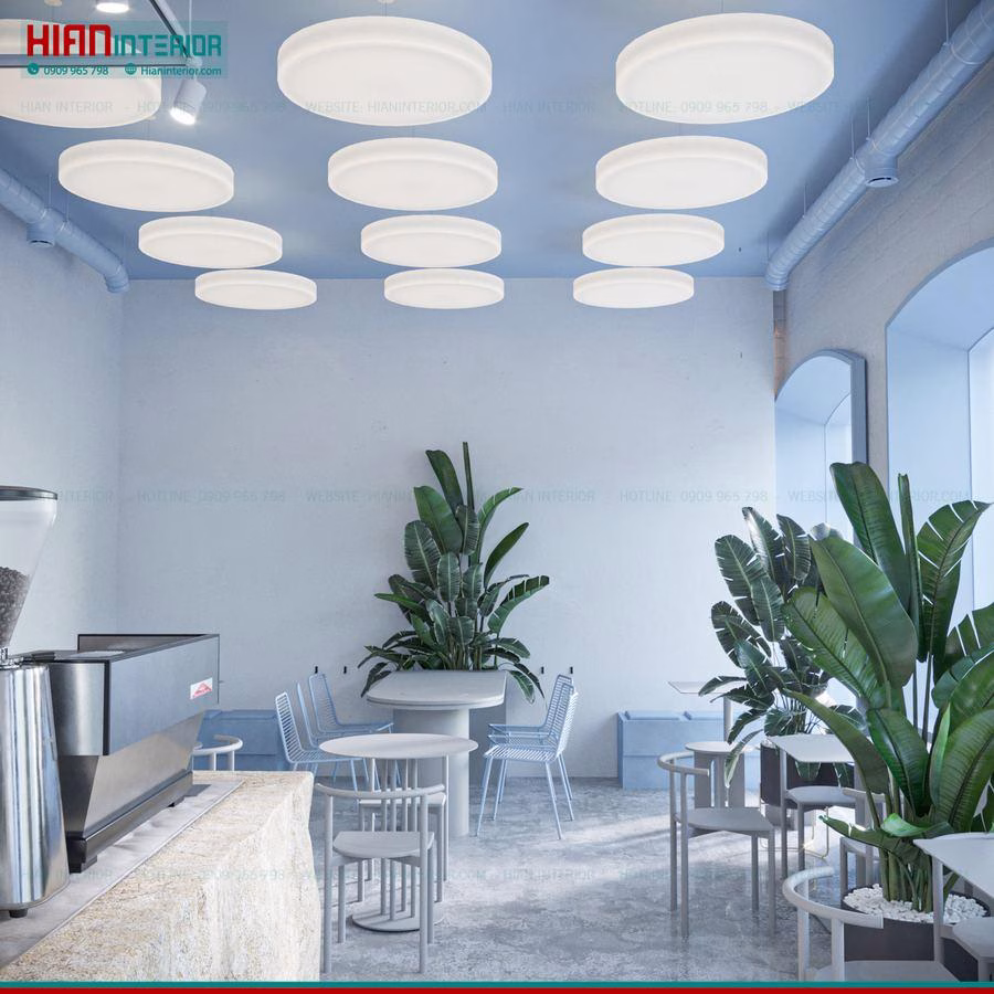 Thi Công Quán Trà Sữa Tối Giản