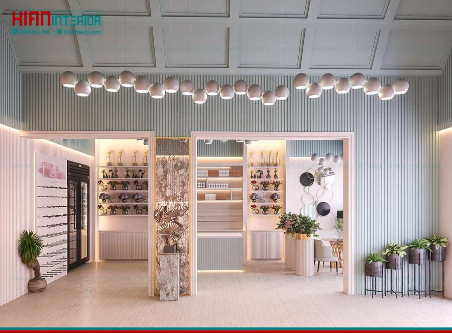 Thi Công Quán Trà Sữa Luxury