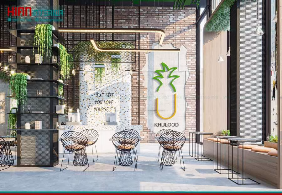 Mặt Tiền Quán Trà Sữa Đẹp