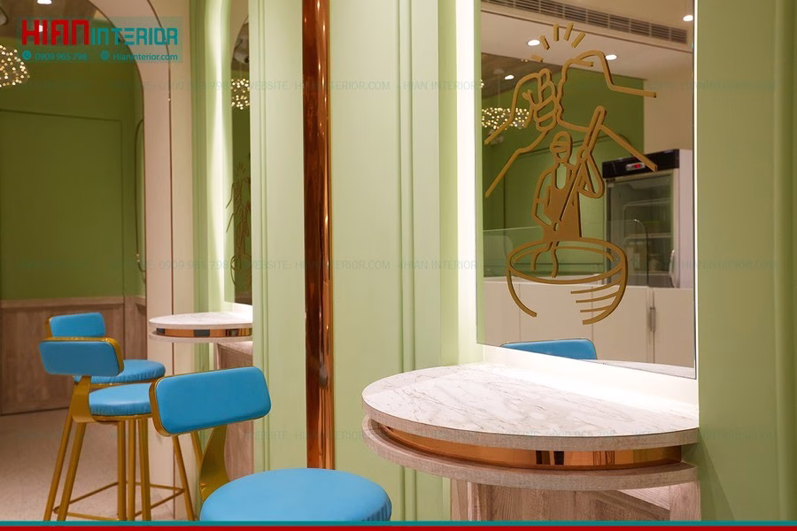 Thiết Kế Kiosk Trà Sữa